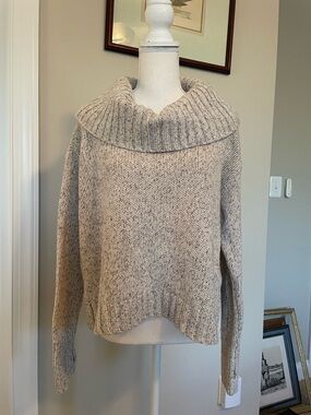 Eileen Fisher Cowl Neck Boxy MP Sweater, Lux Wools